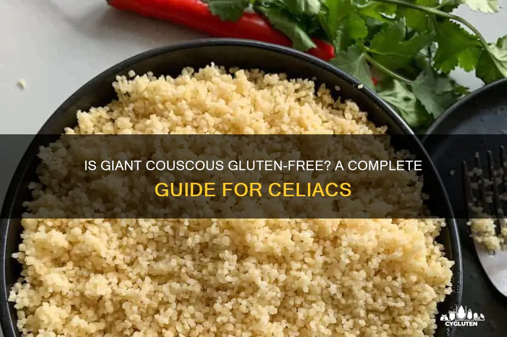 is giant couscous gluten free