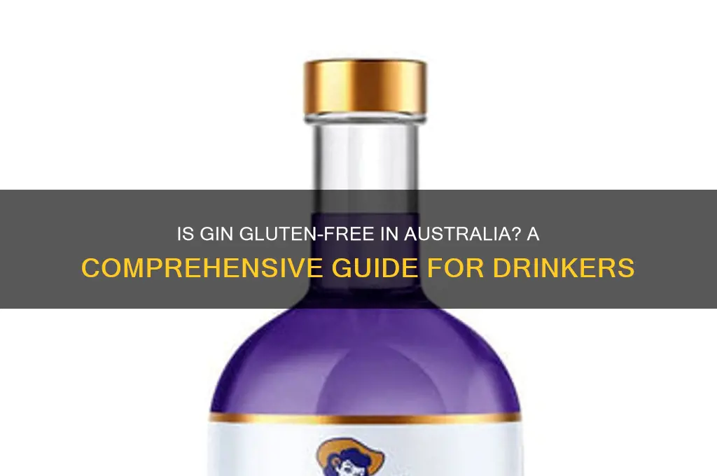 is gin gluten free australia