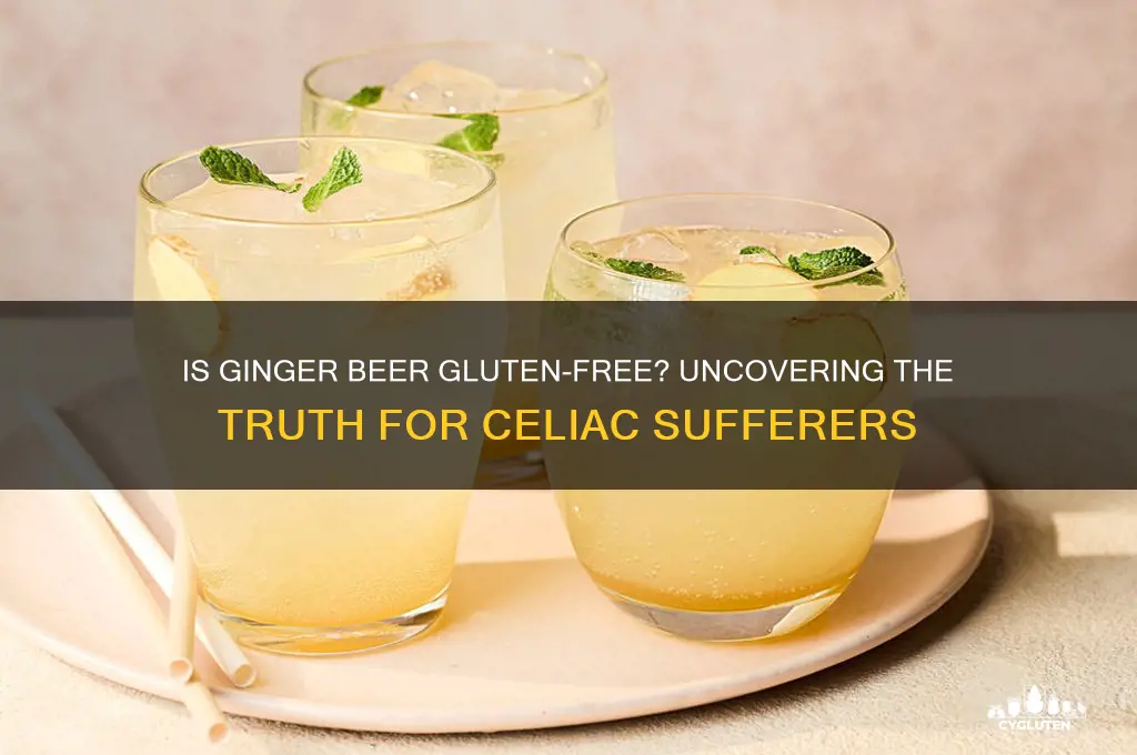 is ginger beer gluten free