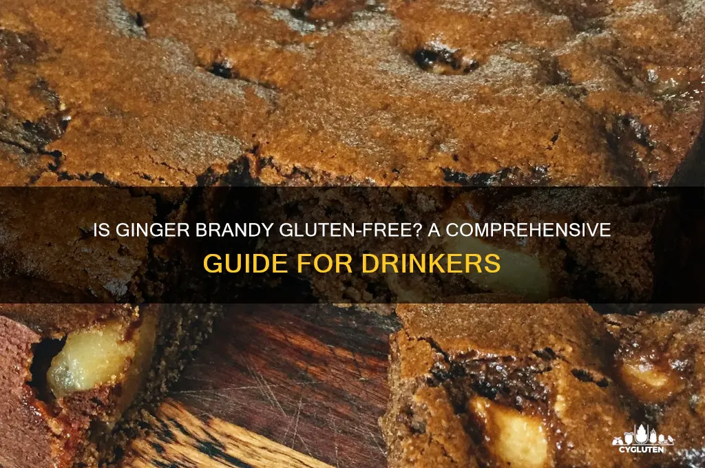 is ginger brandy gluten free