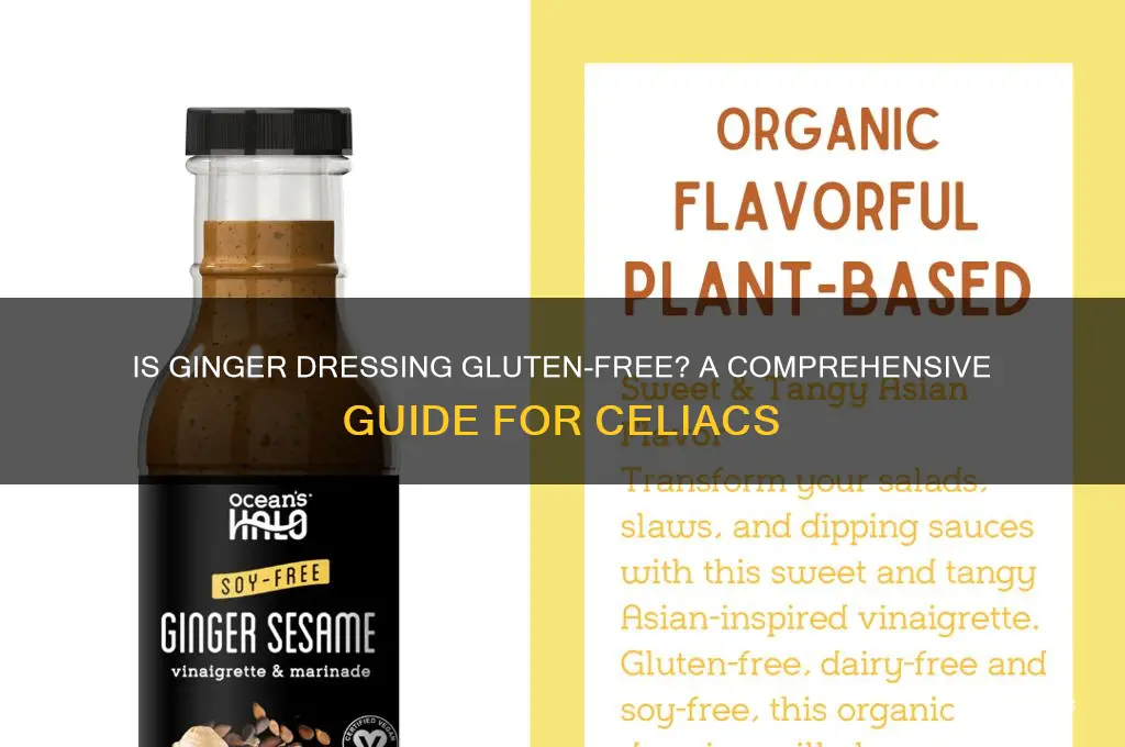 is ginger dressing gluten free