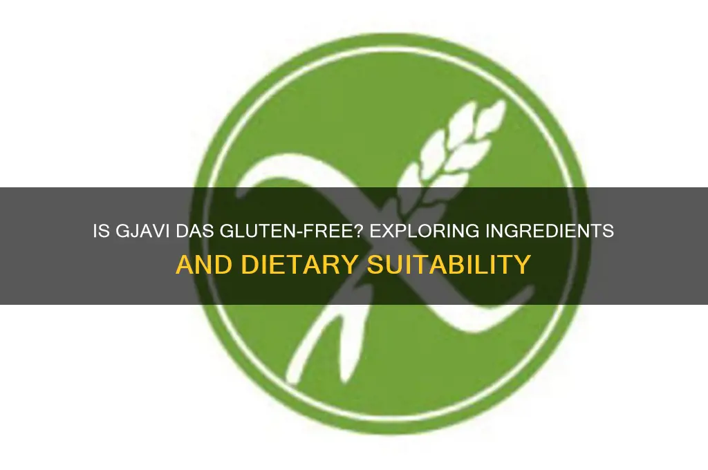 is gjavi das gluten free
