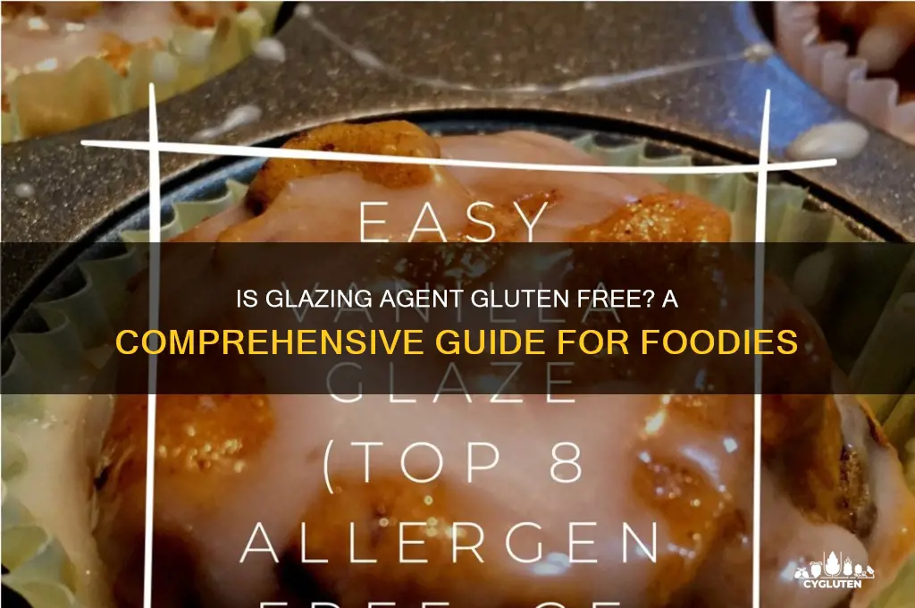 is glazing agent gluten free