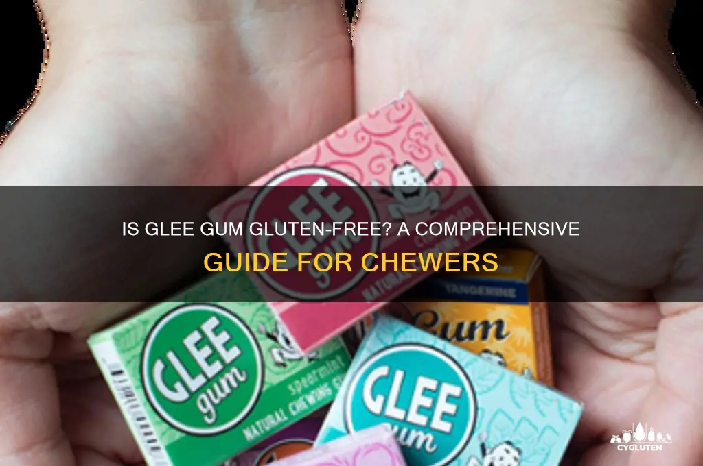 is glee gum gluten free