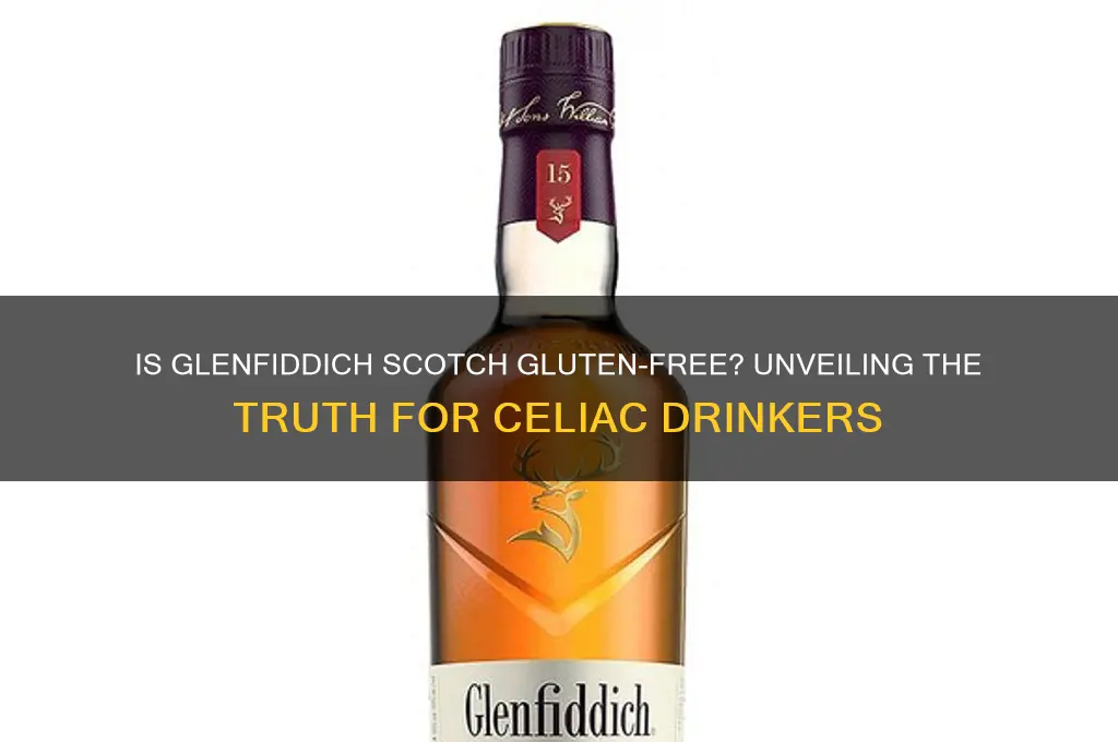 is glenfiddich scotch gluten free