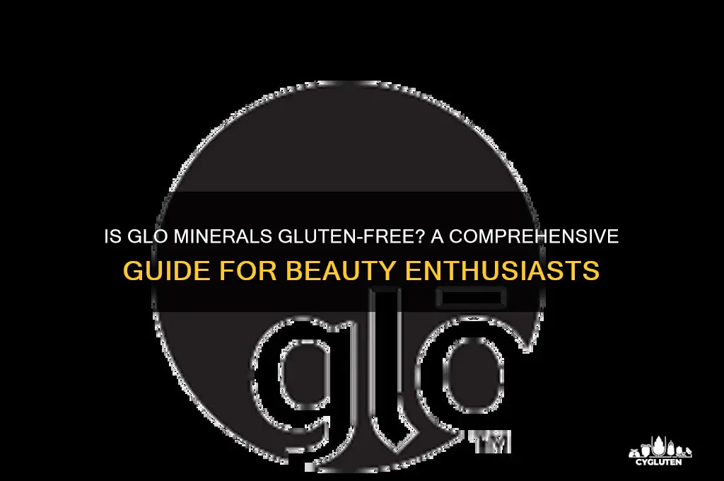 is glo minerals gluten free