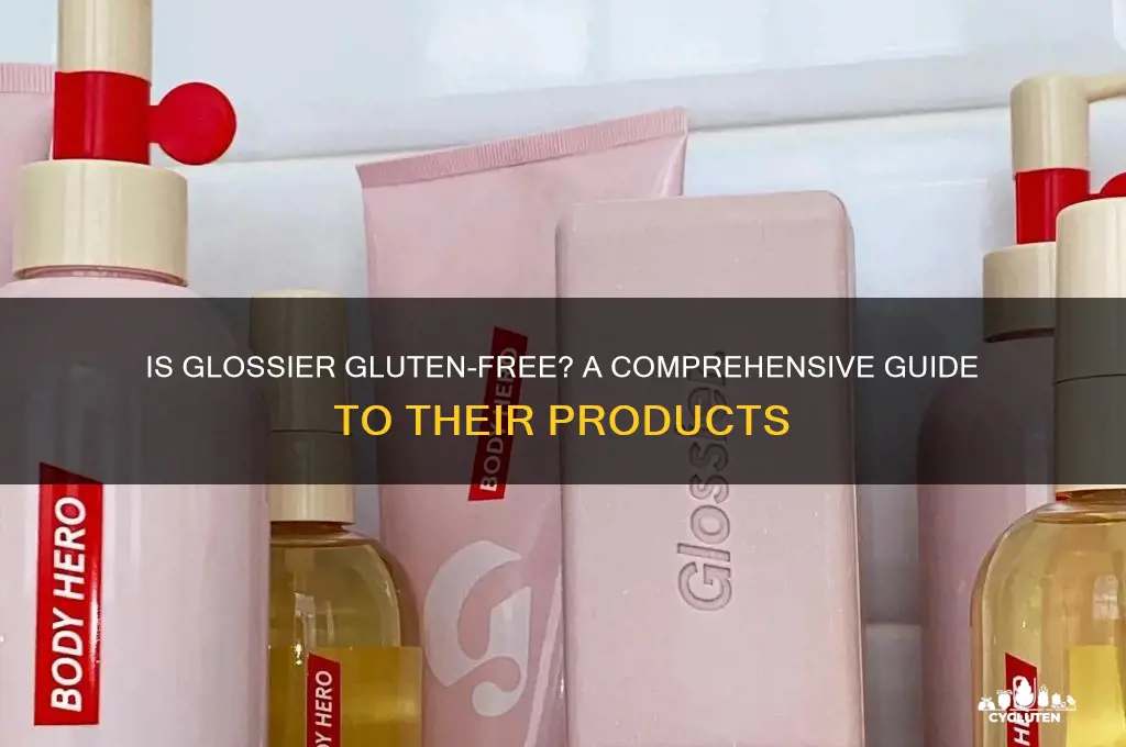 is glossier gluten free
