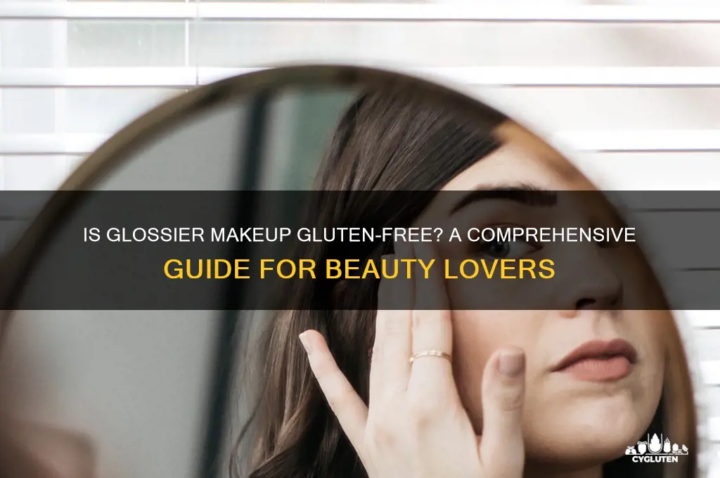 is glossier makeup gluten free