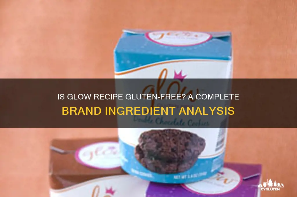 is glow recipe gluten free
