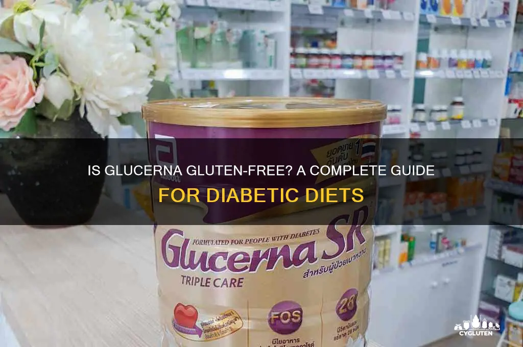 is glucerna gluten free