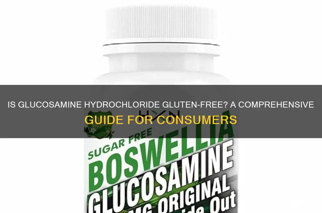 is glucosamine hydrochloride gluten free