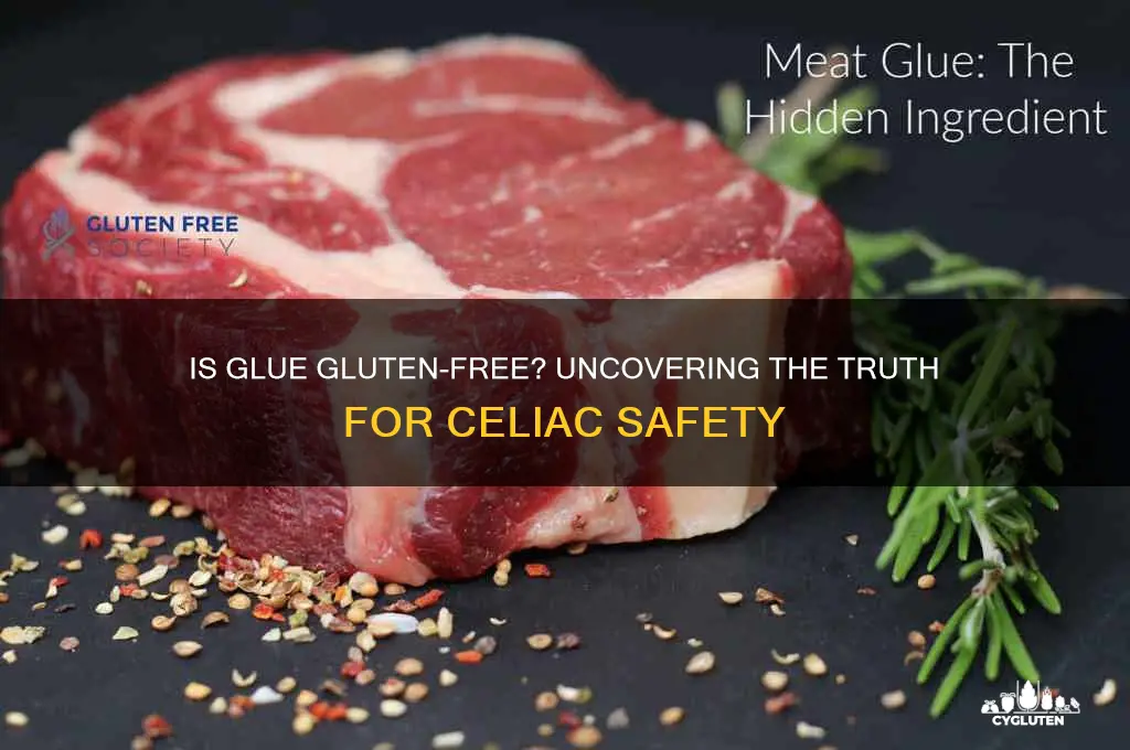 is glue gluten free