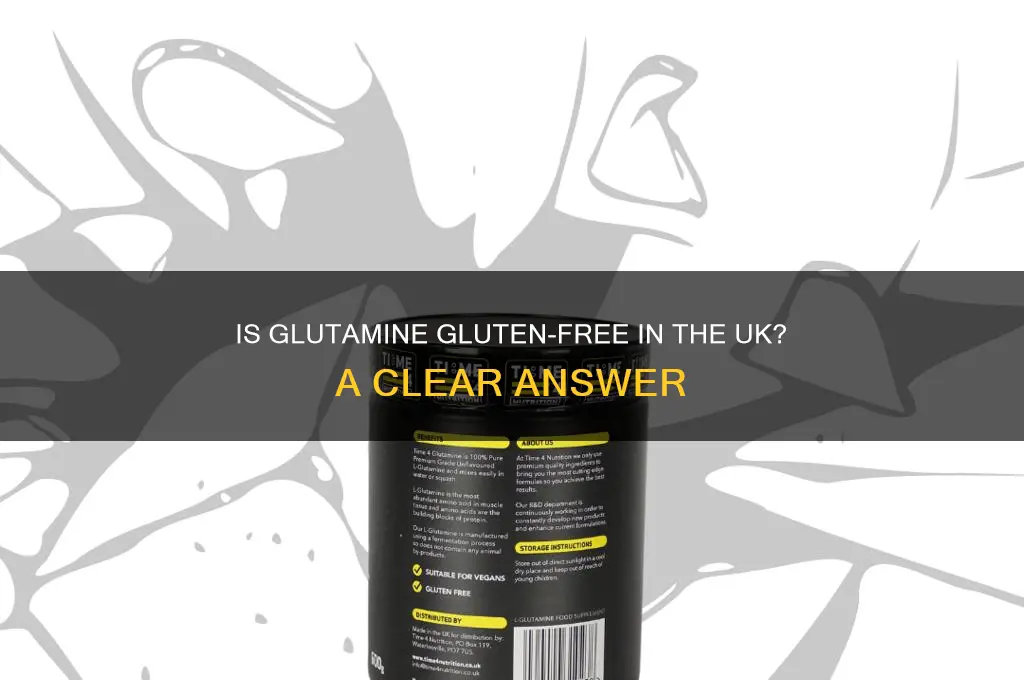 is glutamine gluten free uk