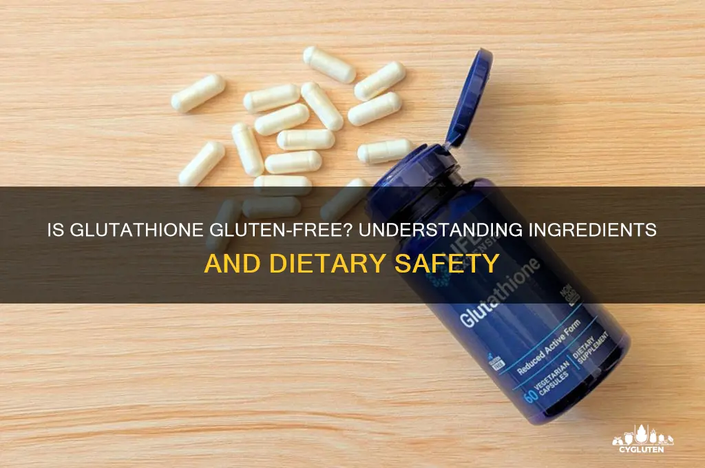 is glutathione gluten free