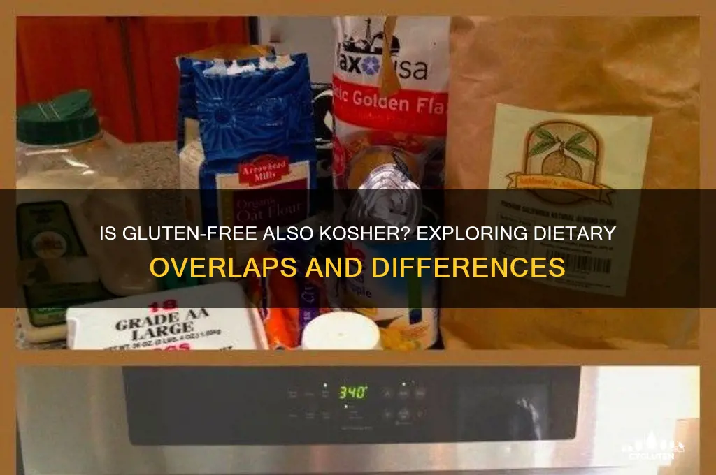 is gluten free also kosher