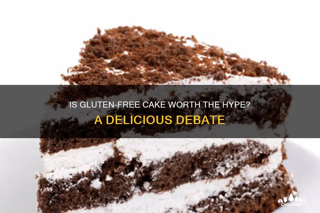 is gluten free cake