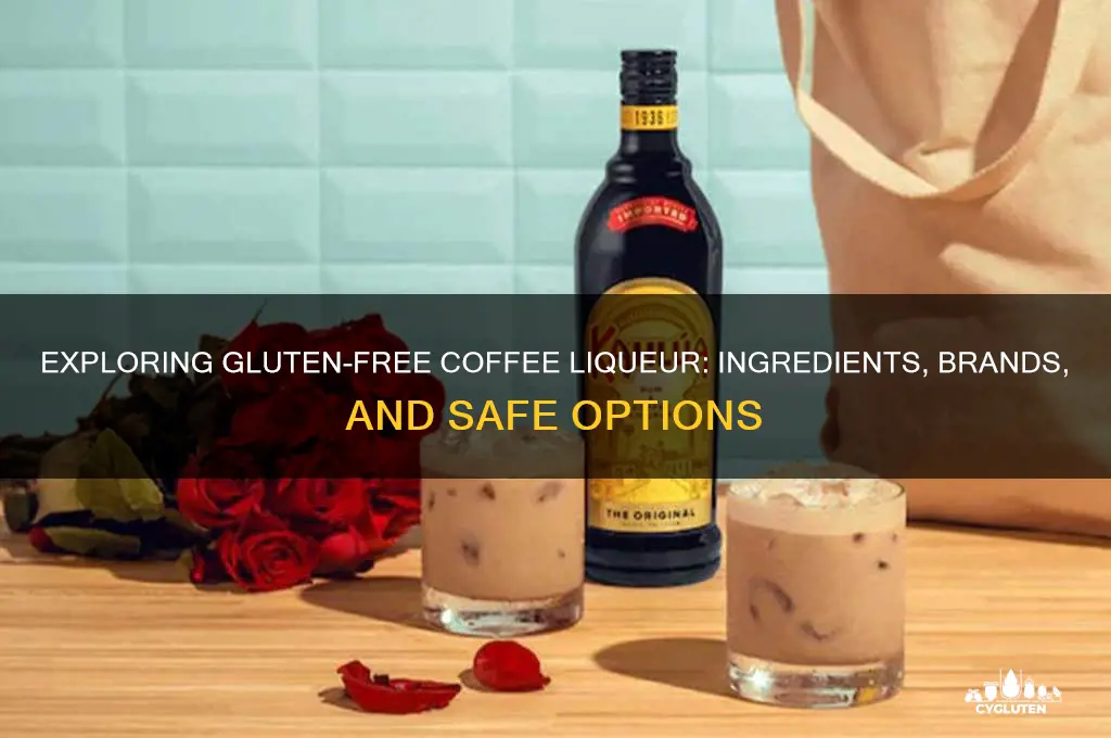 is gluten free coffee liqueur