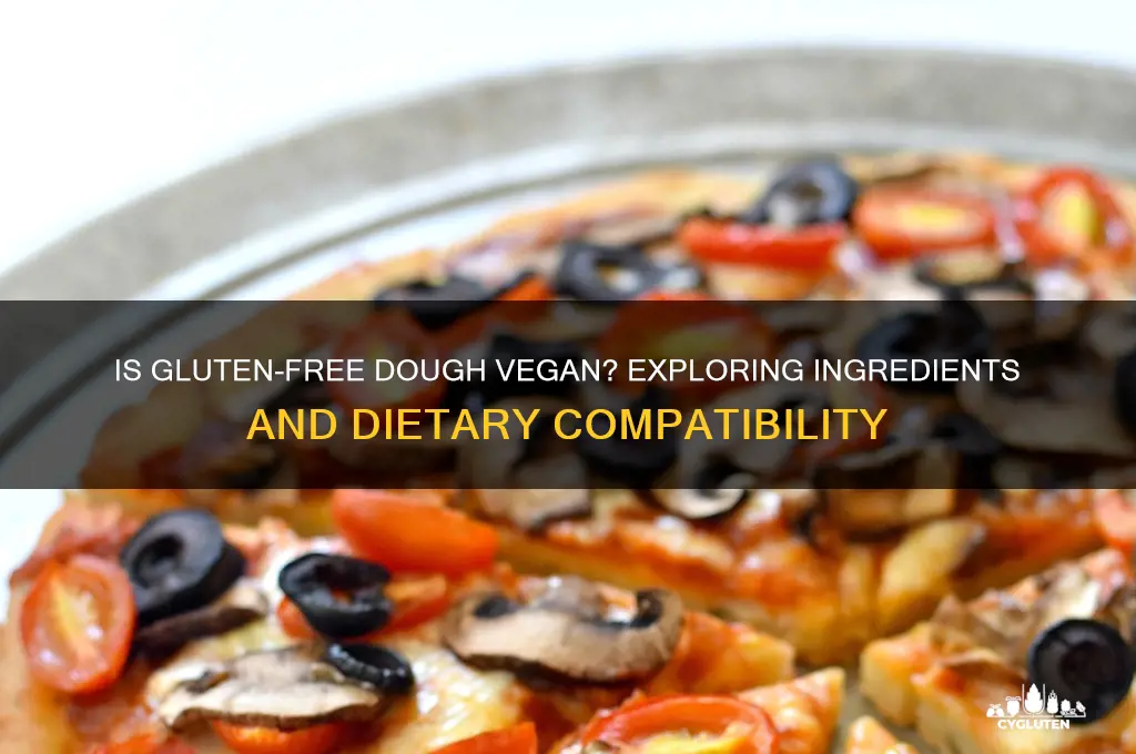 is gluten free dough vegan