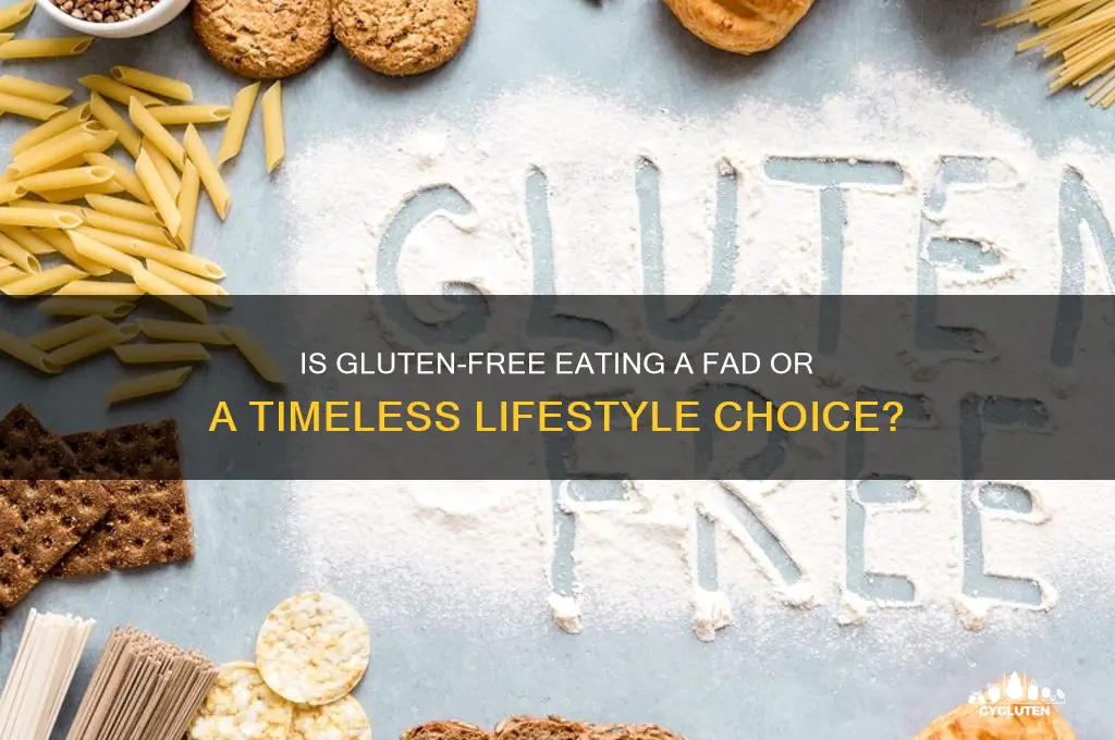 is gluten free eating new