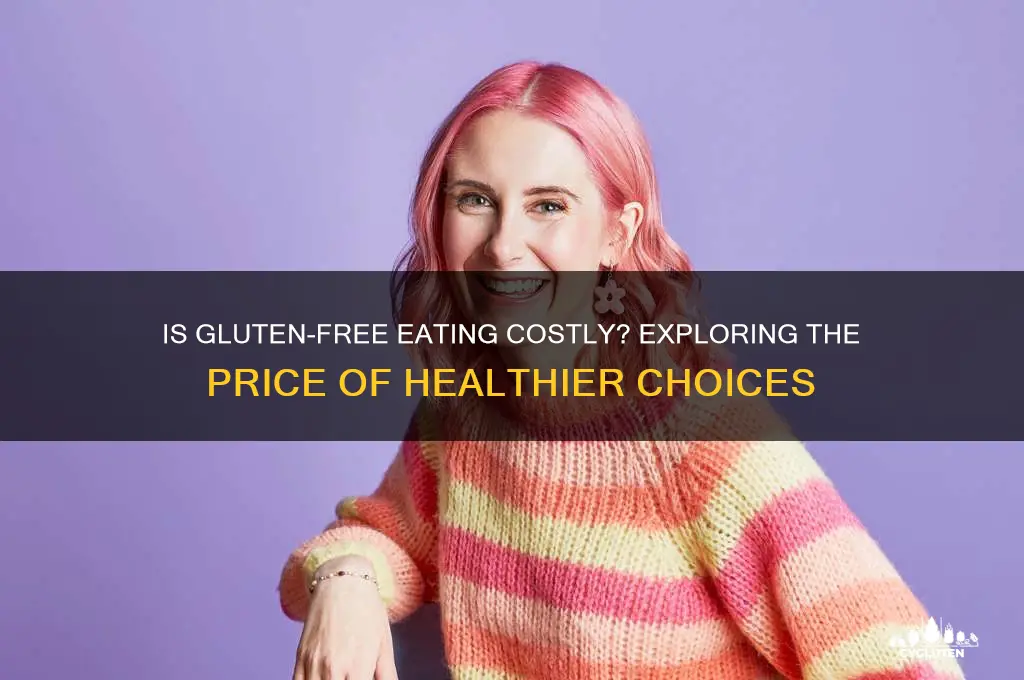 is gluten free expensive