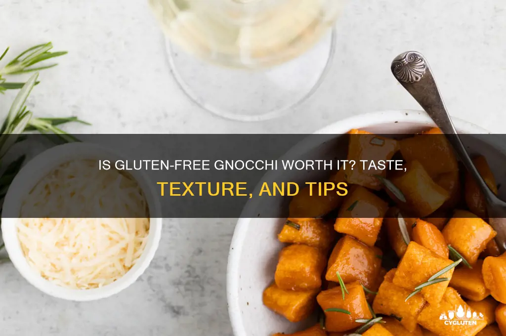 is gluten free gnocchi good