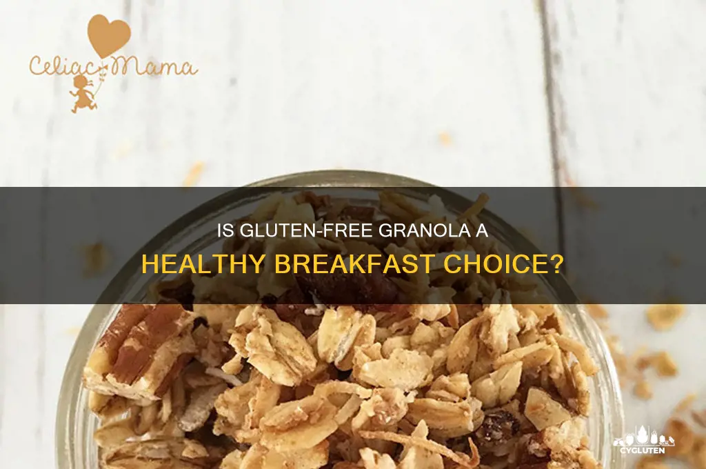 is gluten free granola healthy