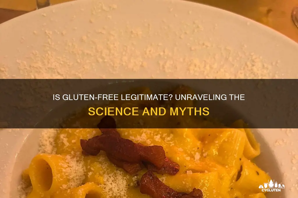 is gluten free legitimate