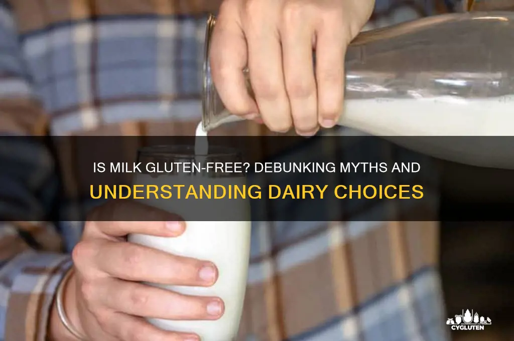 is gluten free milk