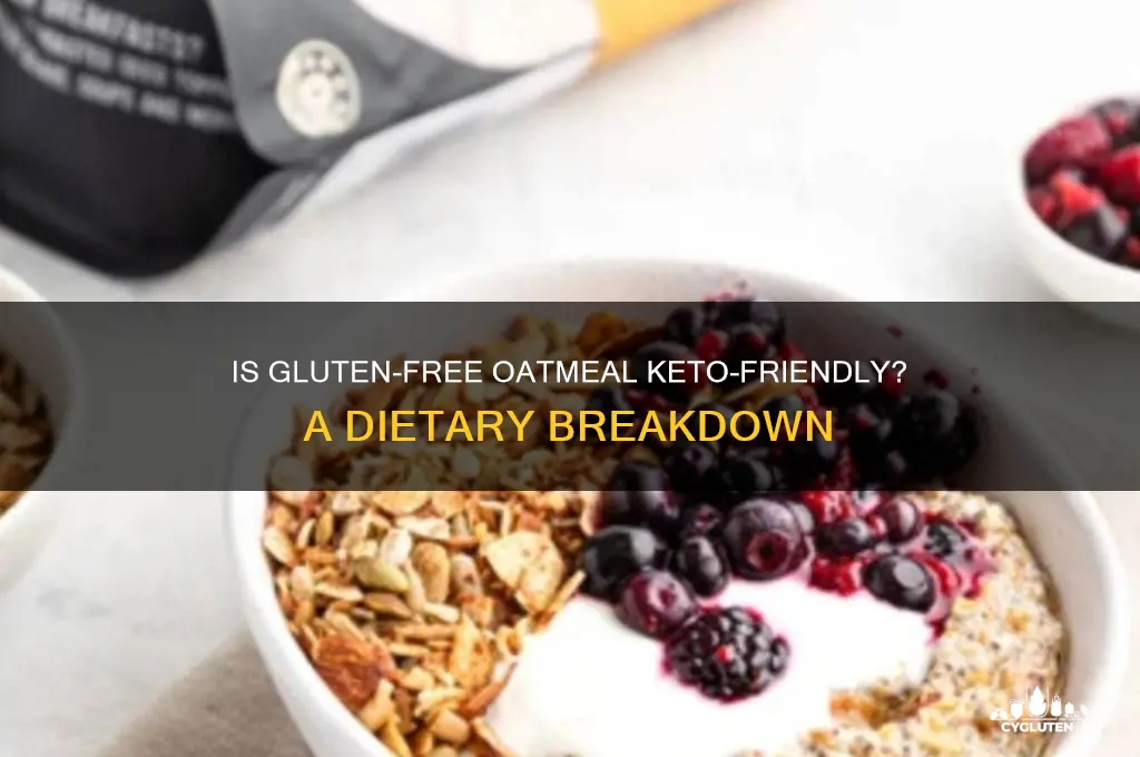 is gluten free oatmeal keto