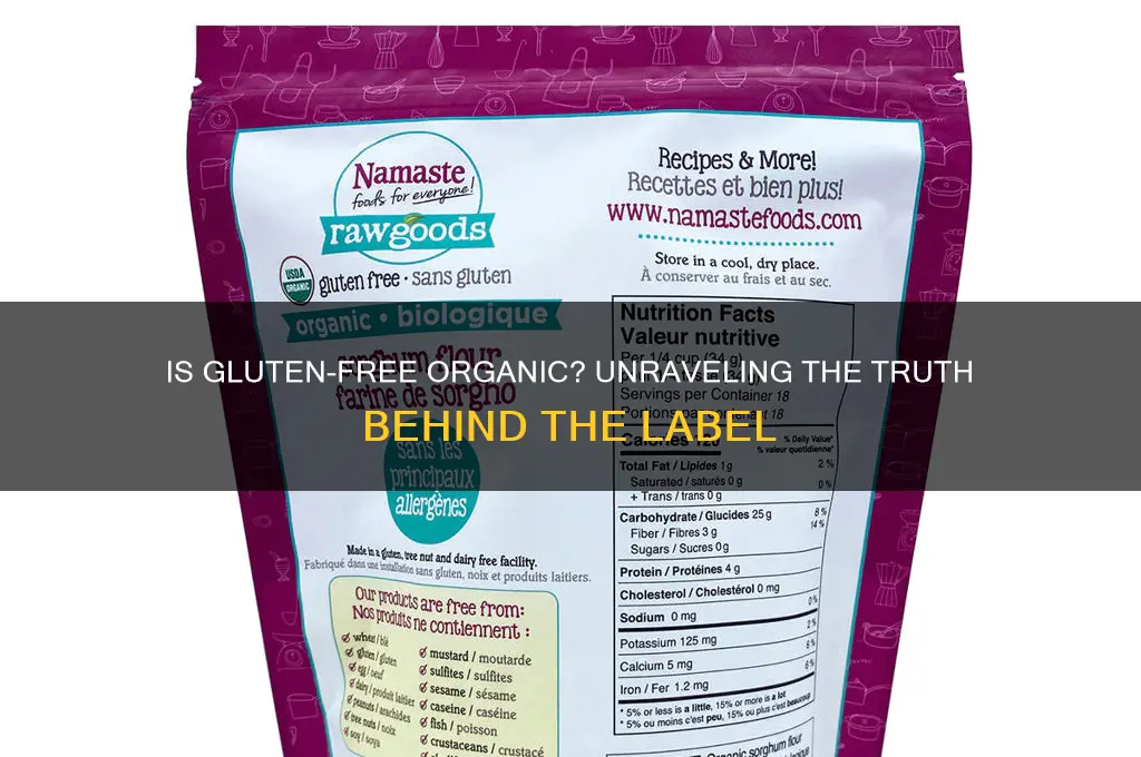 is gluten free organic