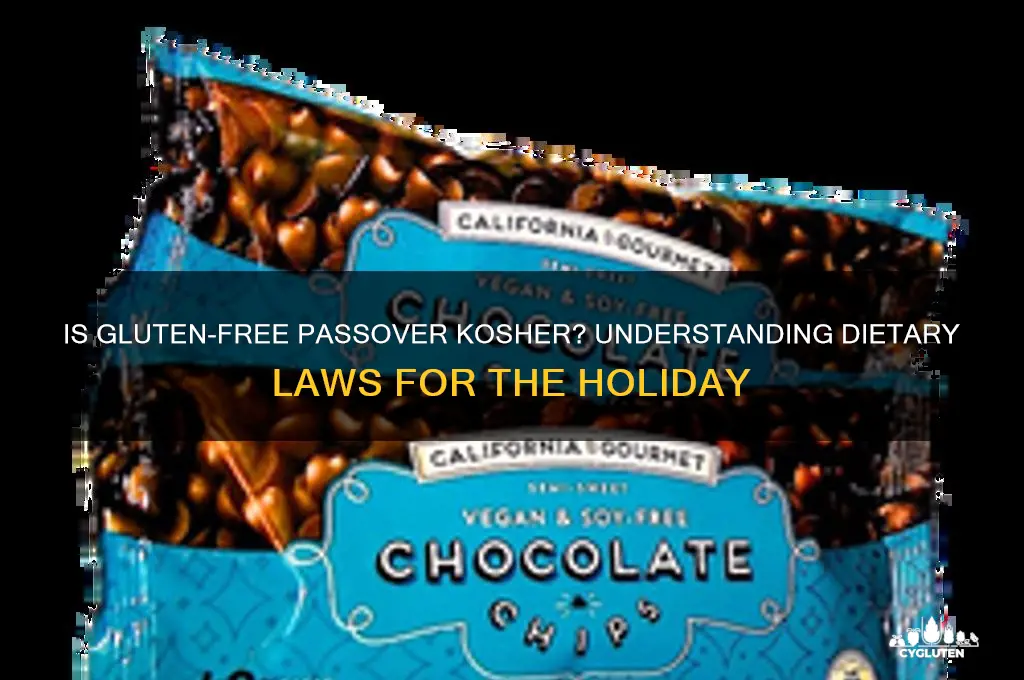 is gluten free passover kosher