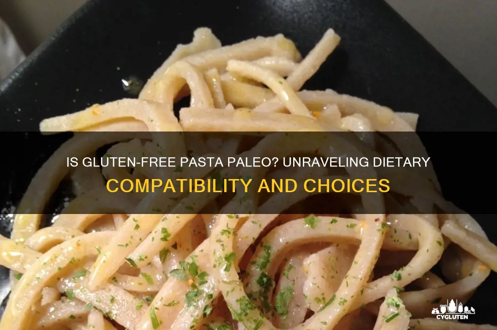 is gluten free pasta paleo