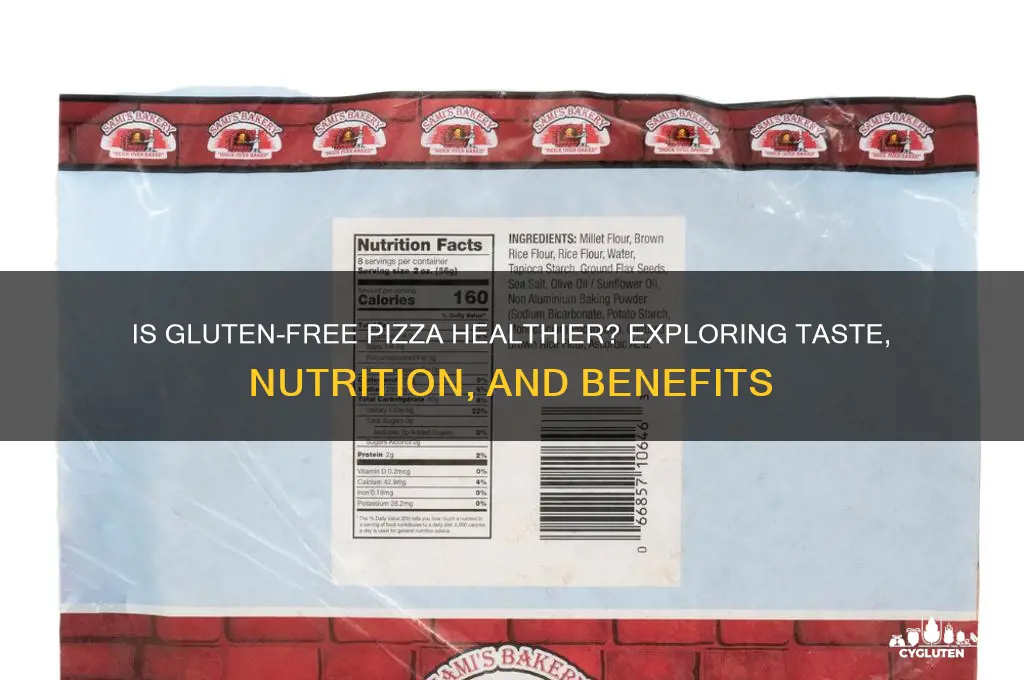 is gluten free pizza better