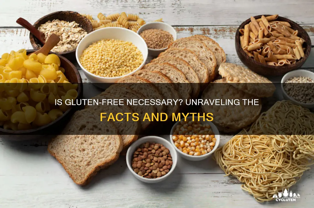 is gluten free really necessary