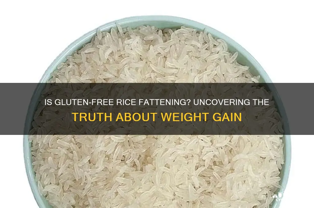 is gluten free rice fattening