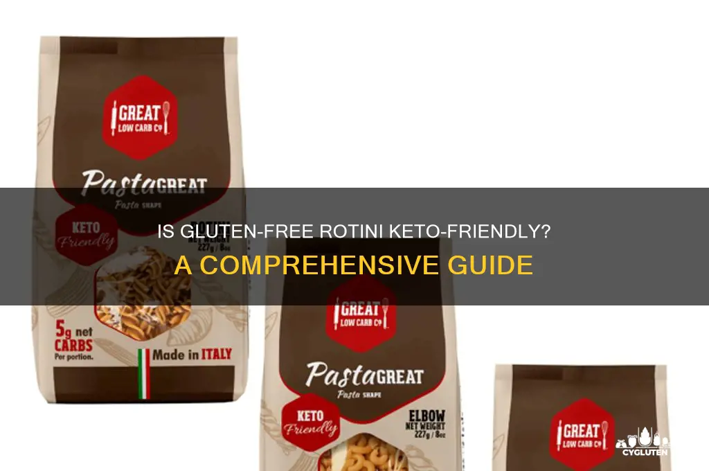 is gluten free rotini keto
