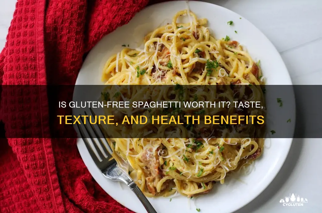 is gluten free spaghetti good