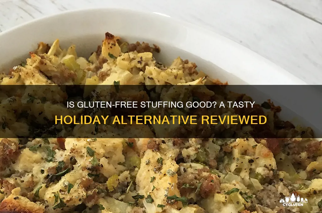 is gluten free stuffing good