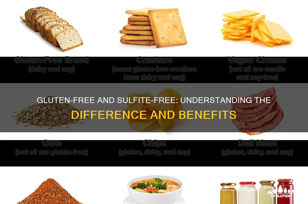 is gluten free sulfite free