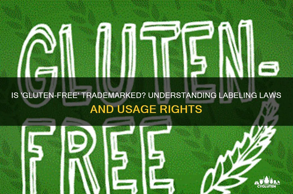 is gluten free trademarked