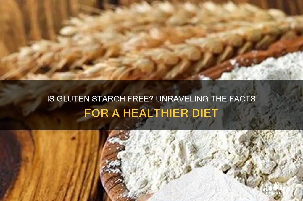 is gluten starch free