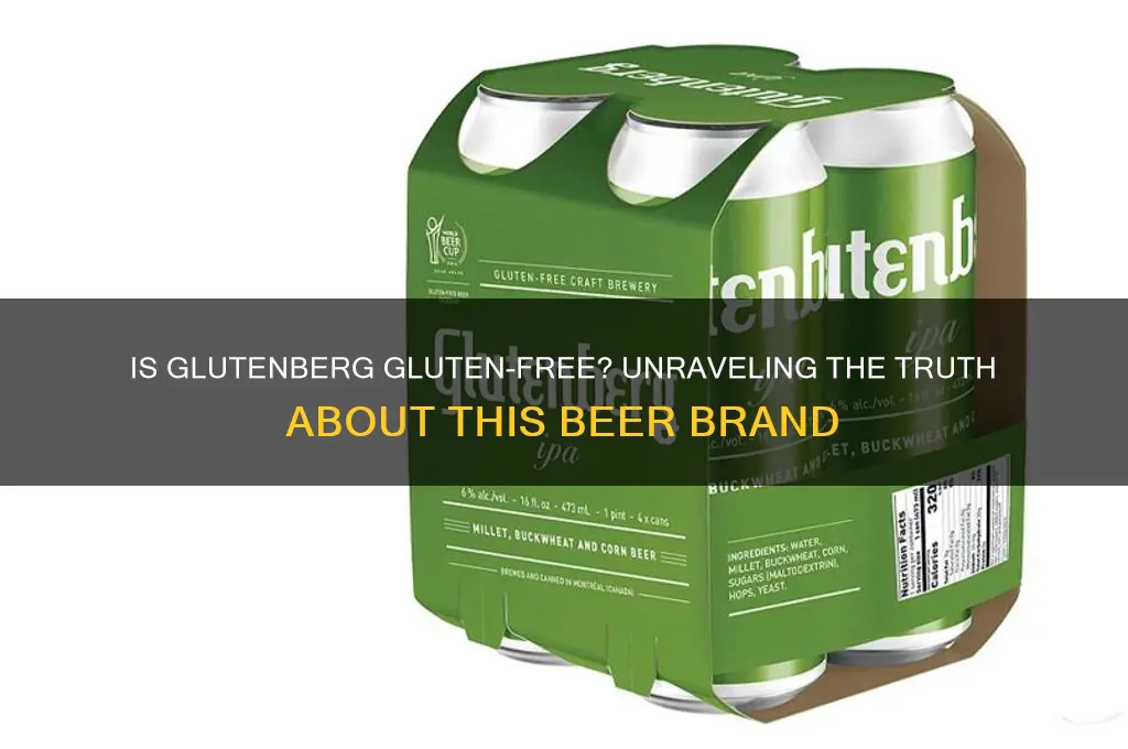 is glutenberg gluten free