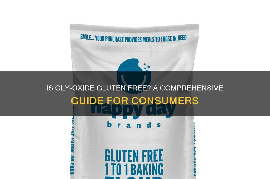 is gly-oxide gluten free