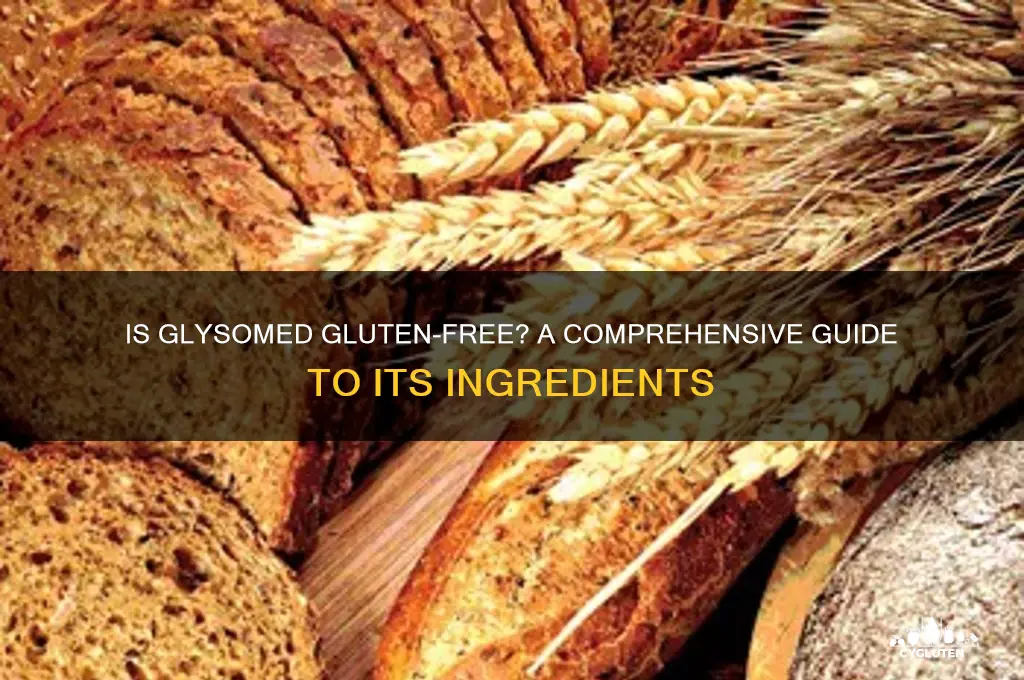 is glysomed gluten free