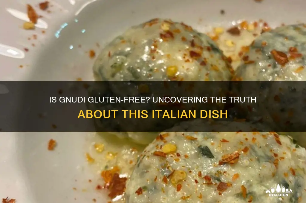 is gnudi gluten free