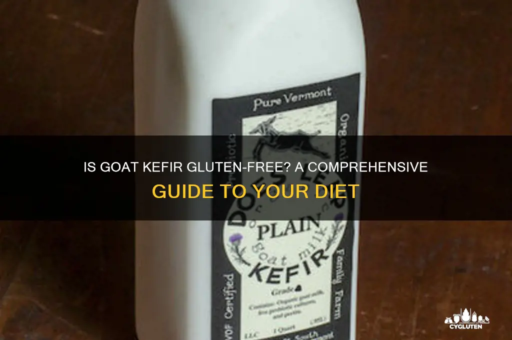 is goat kefir gluten free