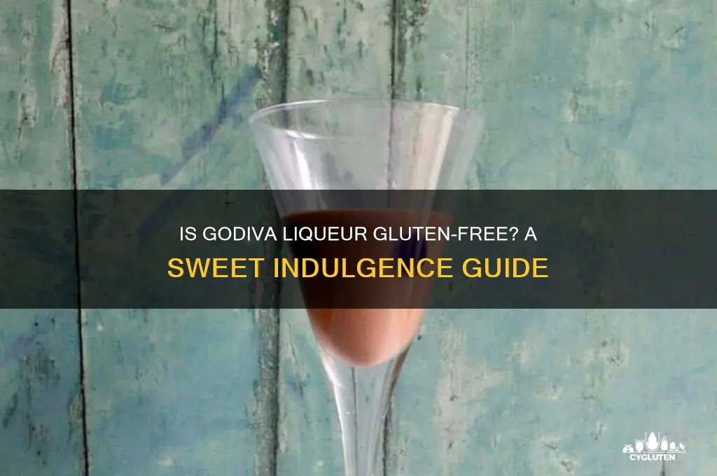 is godiva liqueur gluten free