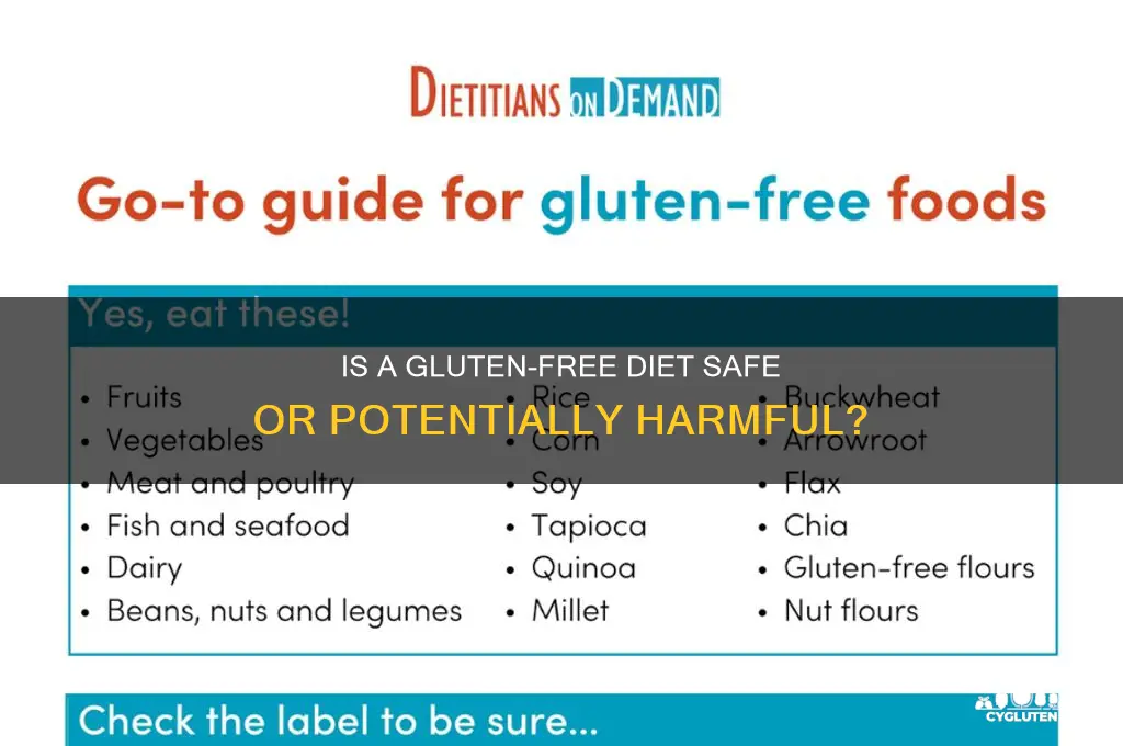 is going gluten free dangerous