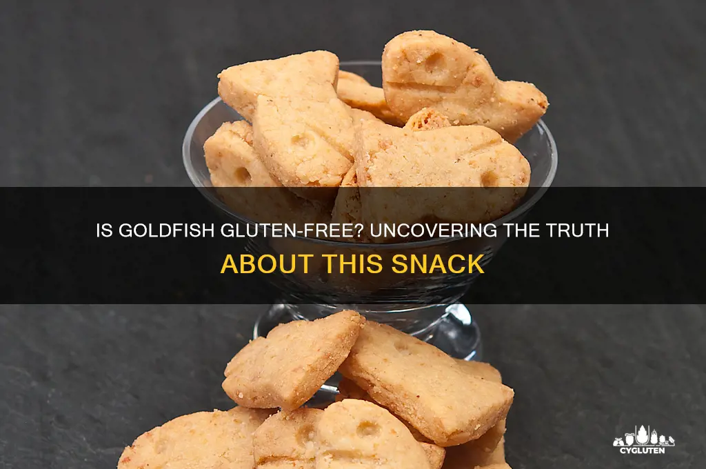 is gold fish gluten free
