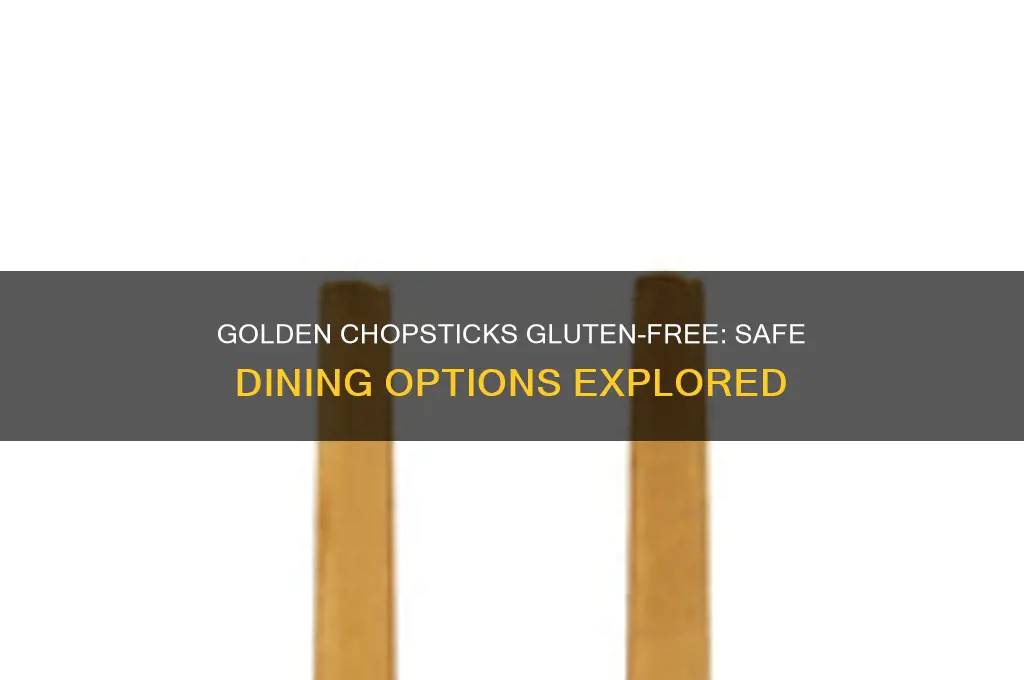 is golden chopsticks gluten free